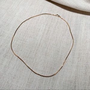 dior chain - gold filled